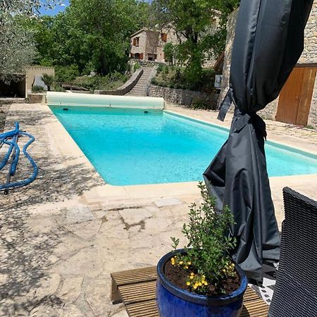 Font Nouvelle Maison De Charme Drome Provencale, 6 Ou 10 Personnes Avec Piscine Plaisians Екстериор снимка