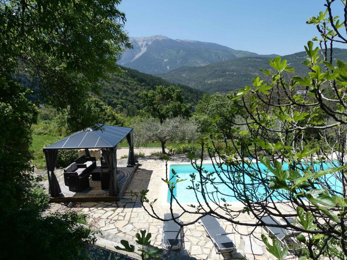 Font Nouvelle Maison De Charme Drome Provencale, 6 Ou 10 Personnes Avec Piscine Plaisians Екстериор снимка