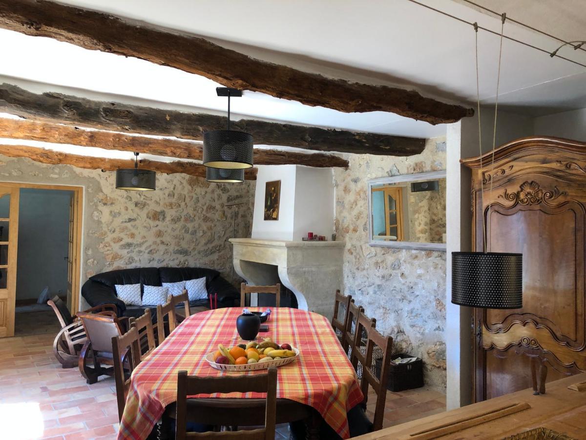 Font Nouvelle Maison De Charme Drome Provencale, 6 Ou 10 Personnes Avec Piscine Plaisians Екстериор снимка
