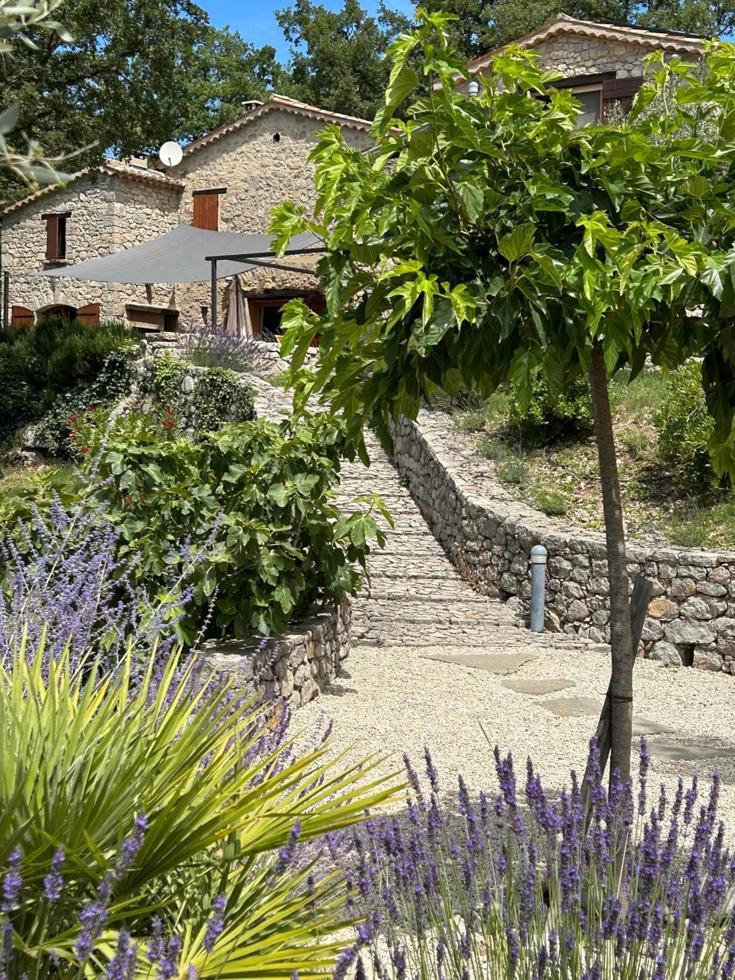 Font Nouvelle Maison De Charme Drome Provencale, 6 Ou 10 Personnes Avec Piscine Plaisians Екстериор снимка